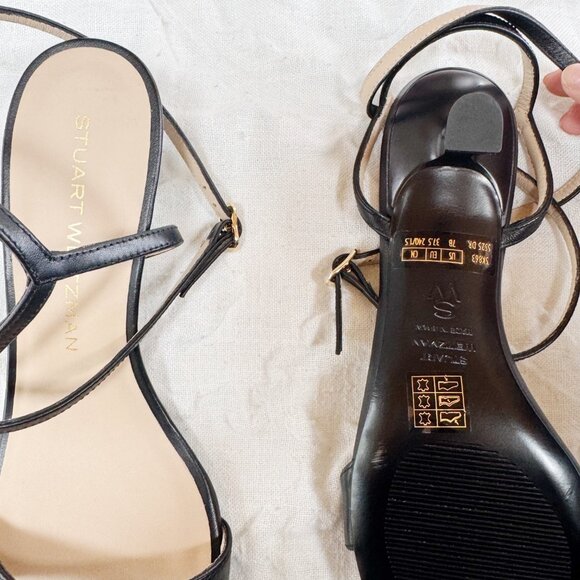 Stuart Weitzman Nudist Wrap Sandal Size 7 New - Picture 7 of 10